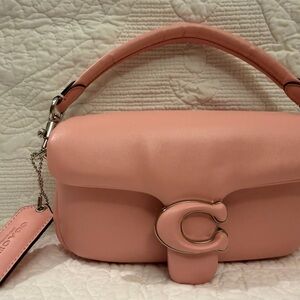 Coach Pillow Tabby 18 in Candy Pink